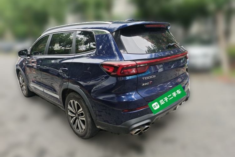 Used Chery Tiggo 8 2021 Kunpeng Edition 390TGDI Automatic Zhubfeng Version Rear Left 45 Deg