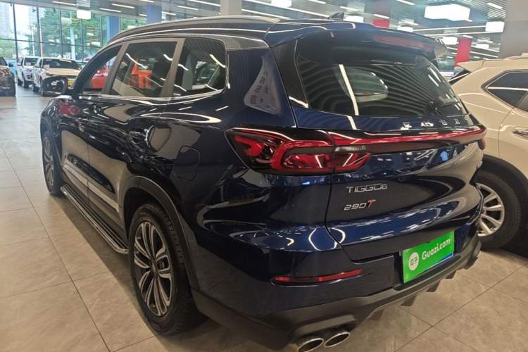 Used Chery Tiggo 8 2021 Kunpeng Edition 290TGDI Automatic Zhubfeng+ Version Rear Left 45 Deg