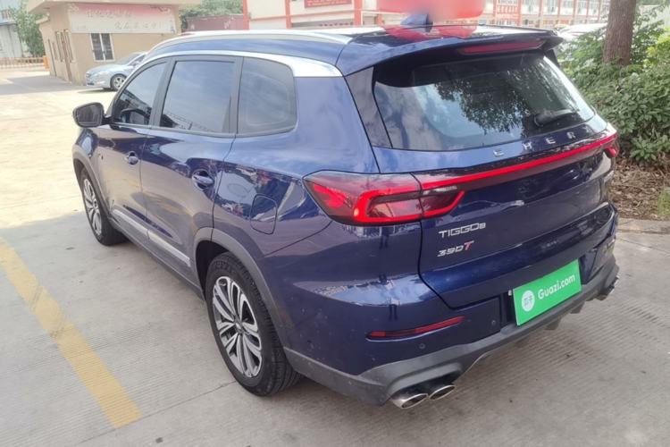 Used Chery Tiggo 8 2021 Kunpeng Edition 390TGDI Automatic Zhubfeng Version Rear Left 45 Deg