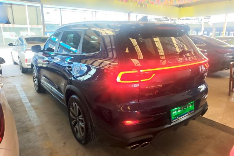 Used Chery Tiggo 8 2021 Kunpeng Edition 290TGDI Automatic Zhubfeng Version Rear Left 45 Deg