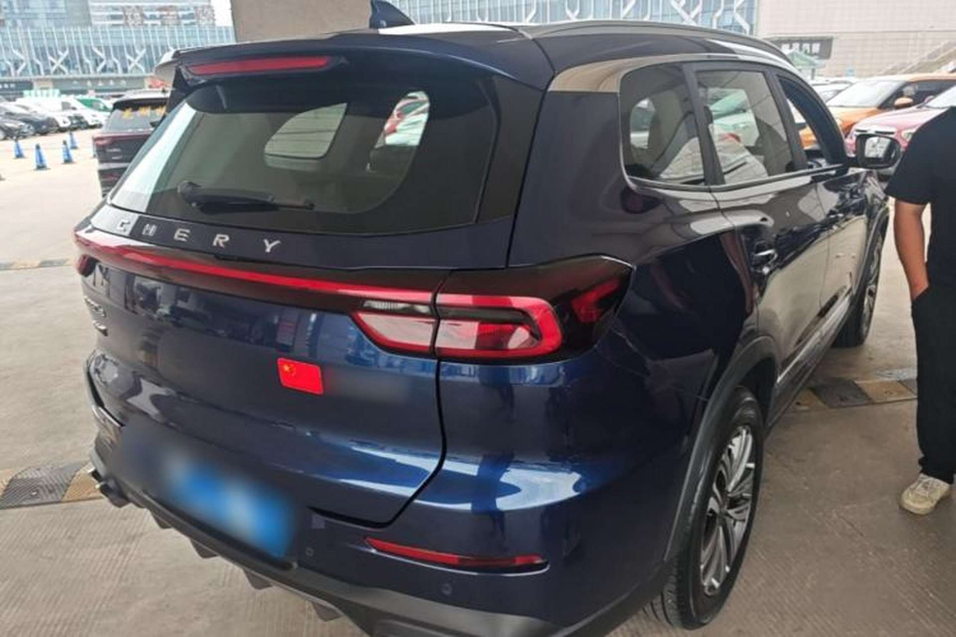 Used Chery Tiggo 8 2021 Kunpeng Edition 390TGDI Automatic Zhubfeng Version Rear Right 45 Deg