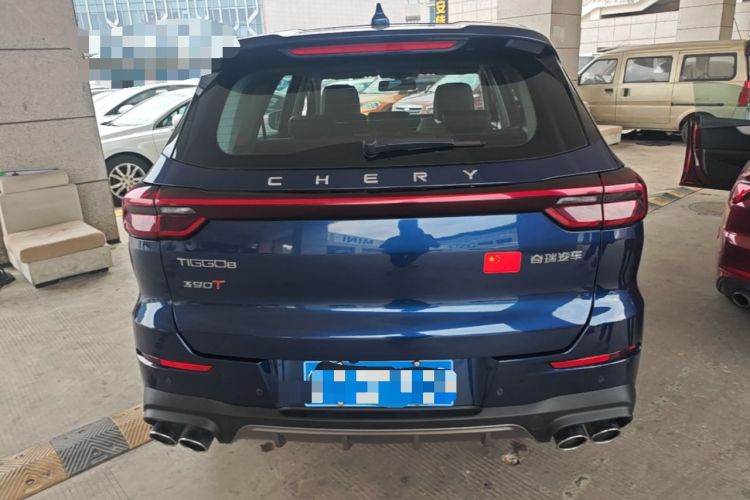 Used Chery Tiggo 8 2021 Kunpeng Edition 390TGDI Automatic Zhubfeng Version Rear