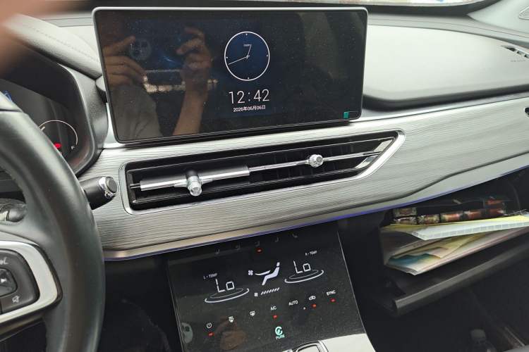 Used Chery Tiggo 8 2021 Kunpeng Edition 290TGDI Automatic Zhubfeng Version Audio And AC Panel