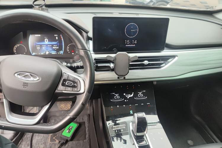 Used Chery Tiggo 8 2021 Kunpeng Edition 290TGDI Automatic Zhubfeng+ Version Audio And AC Panel