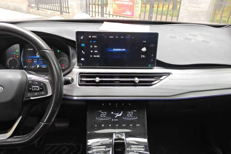 Used Chery Tiggo 8 2021 Kunpeng Edition 290TGDI Automatic Zhubfeng+ Version Audio And AC Panel