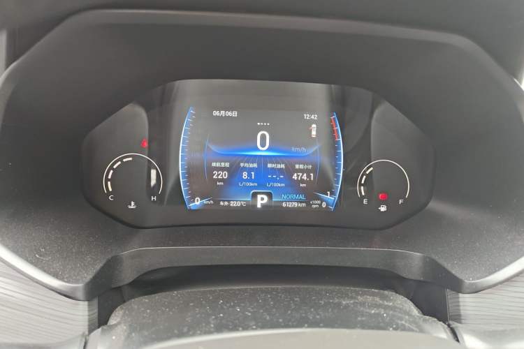 Used Chery Tiggo 8 2021 Kunpeng Edition 290TGDI Automatic Zhubfeng Version Instrument Cluster