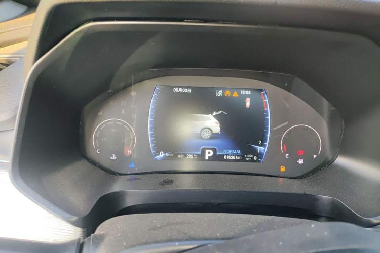 Used Chery Tiggo 8 2021 Kunpeng Edition 390TGDI Automatic Fuyao Version Instrument Cluster