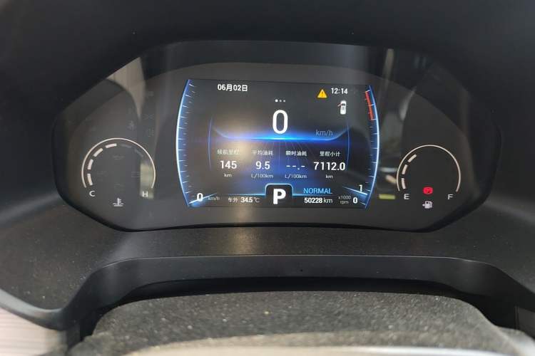 Used Chery Tiggo 8 2021 Kunpeng Edition 390TGDI Automatic Fuyao Version Instrument Cluster