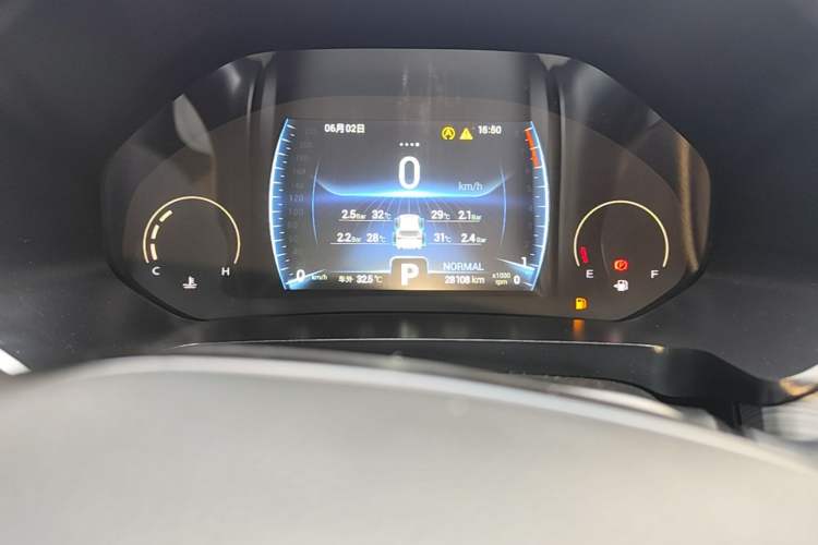 Used Chery Tiggo 8 2021 Kunpeng Edition 390TGDI Automatic Zhubfeng+ Version Instrument Cluster