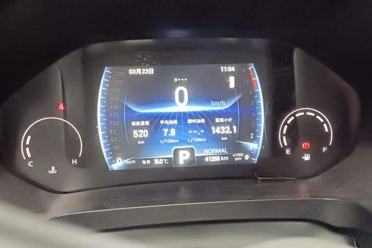 Used Chery Tiggo 8 2021 1.6 TGDI Automatic Siberia Edition 7-Seater Instrument Cluster