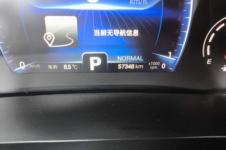 Used Chery Tiggo 8 2021 Kunpeng Edition 290TGDI Automatic Zhubfeng Version Odometer Close Up