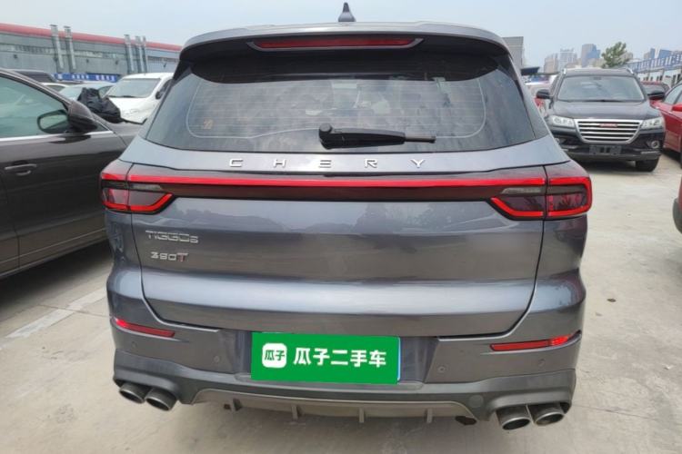 Used Chery Tiggo 8 2021 Kunpeng Edition 390TGDI Automatic Fuyao Version Rear
