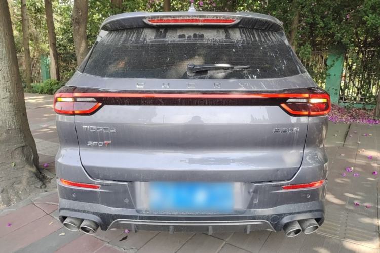 Used Chery Tiggo 8 2021 Kunpeng Edition 390TGDI Automatic Zhubfeng Version Rear