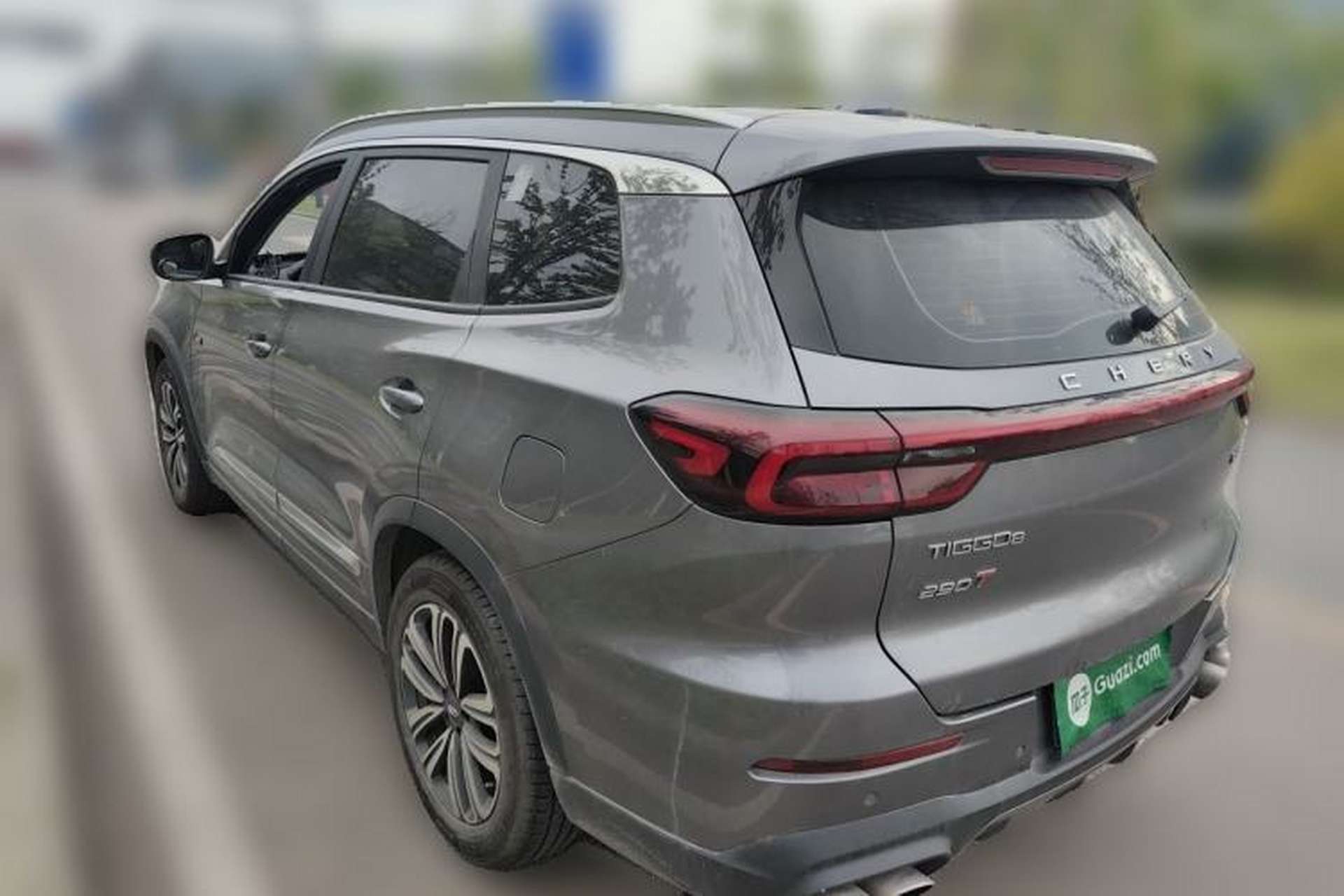 Used Chery Tiggo 8 2021 Kunpeng Edition 290TGDI Automatic Zhubfeng+ Version Rear Left 45 Deg