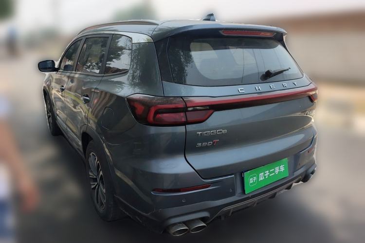 Used Chery Tiggo 8 2021 Kunpeng Edition 390TGDI Automatic Fuyao Version Rear Left 45 Deg