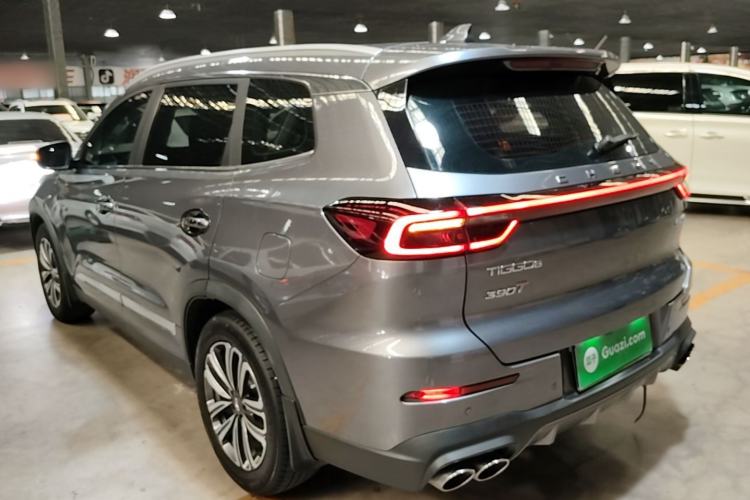 Used Chery Tiggo 8 2021 Kunpeng Edition 390TGDI Automatic Fuyao Version Rear Left 45 Deg