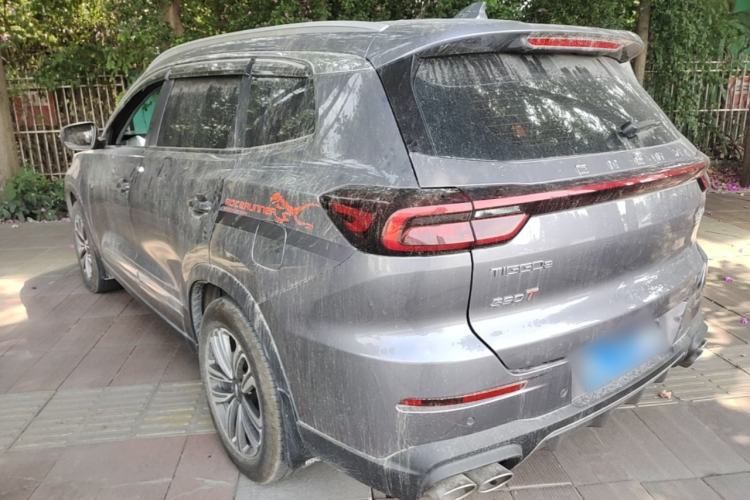 Used Chery Tiggo 8 2021 Kunpeng Edition 390TGDI Automatic Zhubfeng Version Rear Left 45 Deg
