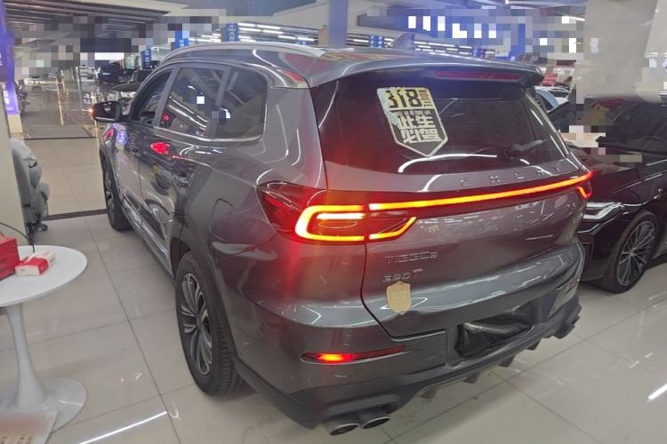 Used Chery Tiggo 8 2021 Kunpeng Edition 390TGDI Automatic Fuyao Version Rear Left 45 Deg