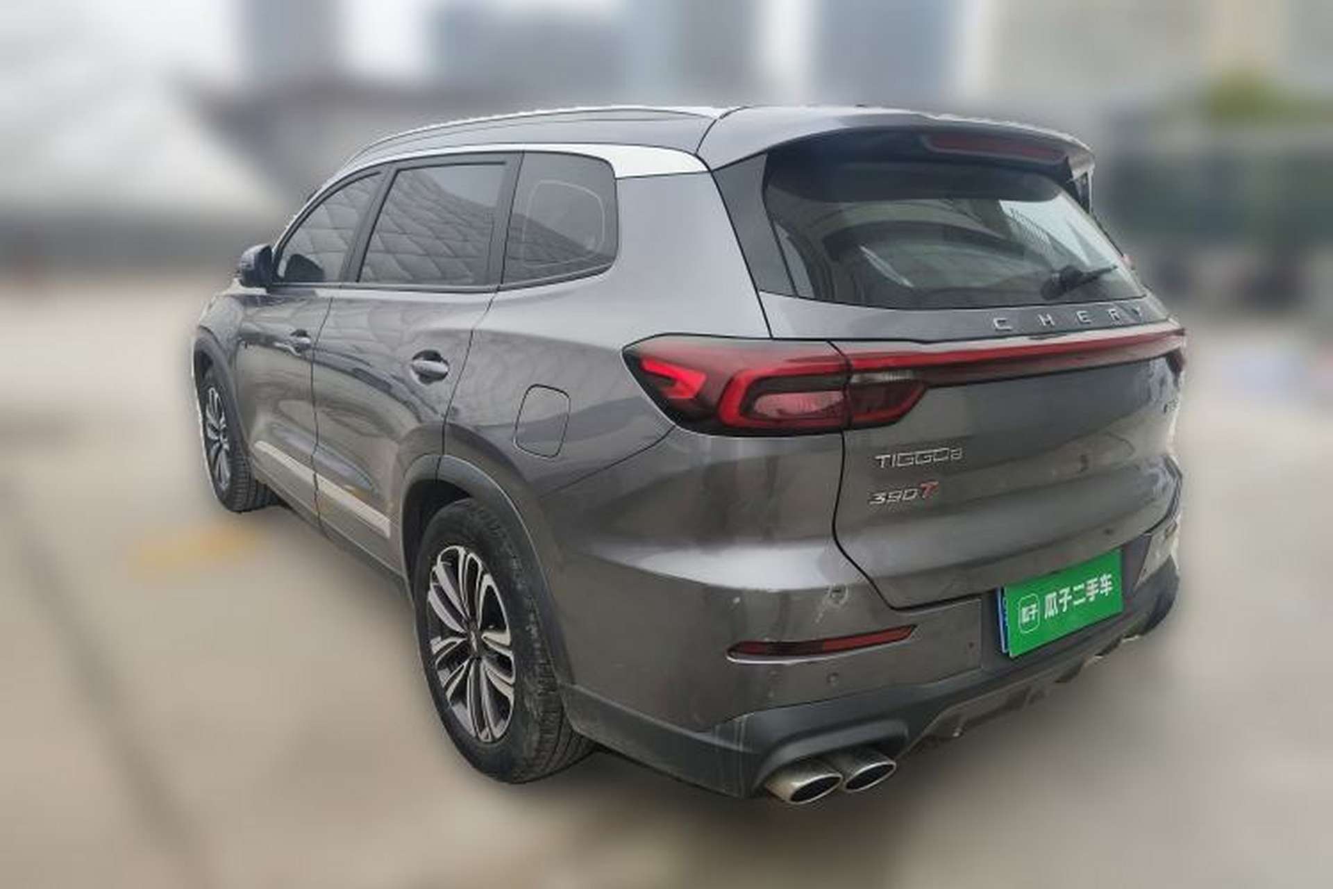 Used Chery Tiggo 8 2021 Kunpeng Edition 390TGDI Automatic Zhubfeng+ Version Rear Left 45 Deg