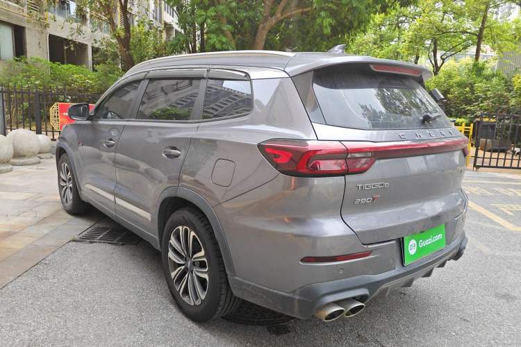 Used Chery Tiggo 8 2021 Kunpeng Edition 290TGDI Automatic Zhubfeng+ Version Rear Left 45 Deg