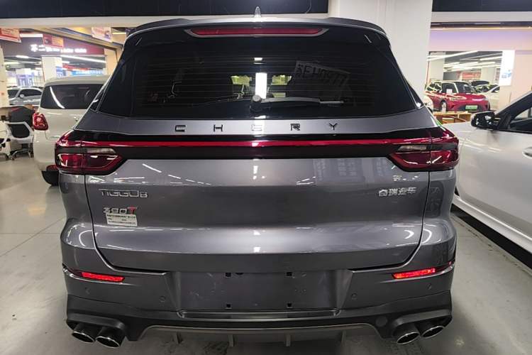 Used Chery Tiggo 8 2021 Kunpeng Edition 390TGDI Automatic Fuyao Version Rear