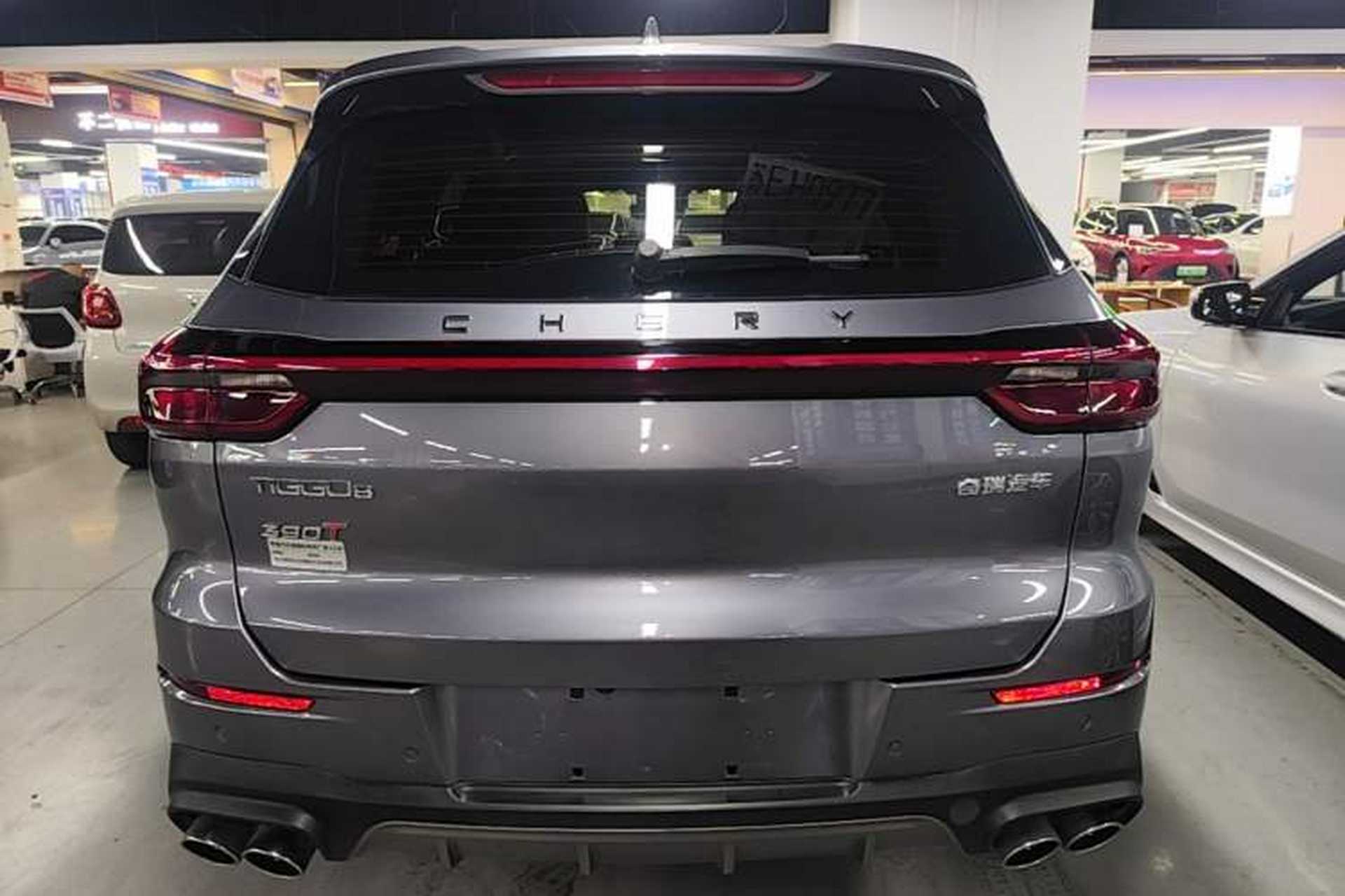 Used Chery Tiggo 8 2021 Kunpeng Edition 390TGDI Automatic Fuyao Version Rear