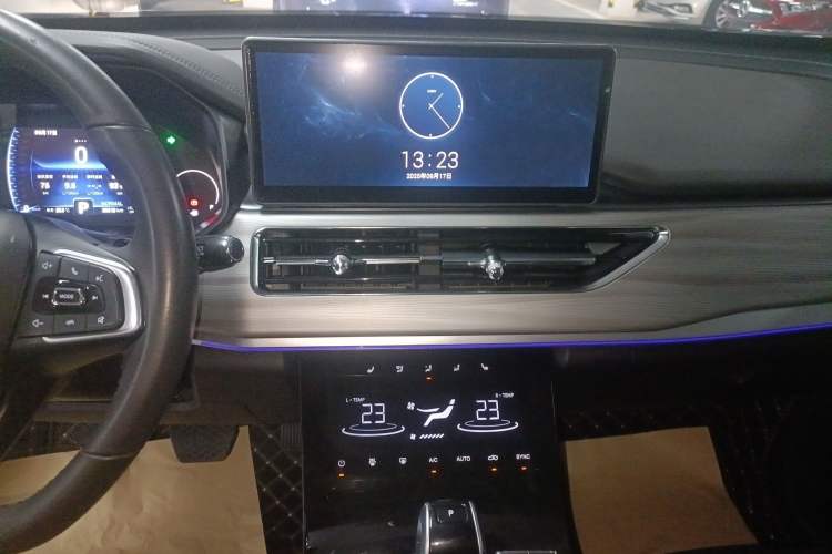 Used Chery Tiggo 8 2021 Kunpeng Edition 290TGDI Automatic Zhubfeng Version Audio And AC Panel