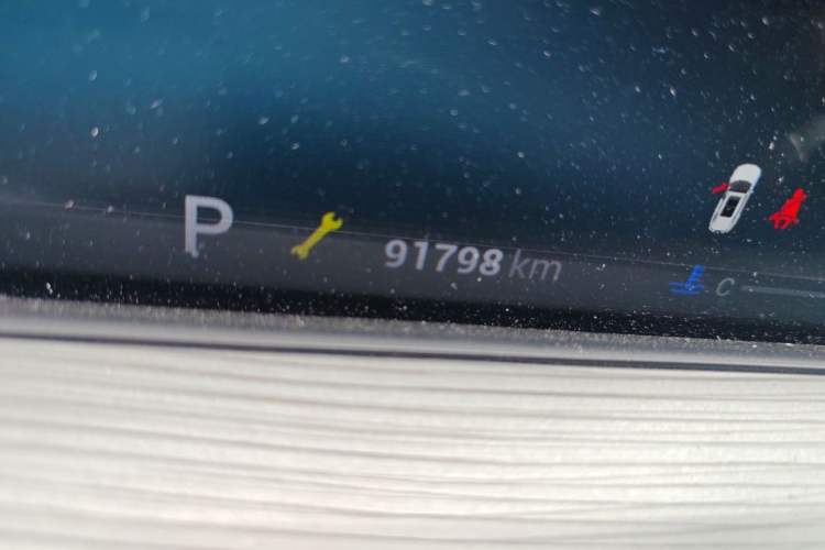 Used Chery Tiggo 8 2021 1.6 TGDI Automatic Siberia Edition 7-Seater Odometer Close Up