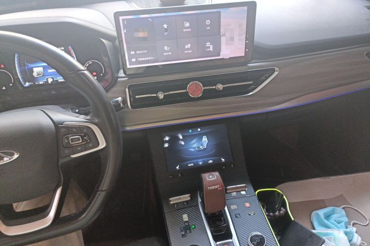 Used Chery Tiggo 8 2021 Kunpeng Edition 390TGDI Automatic Fuyao Version Audio And AC Panel