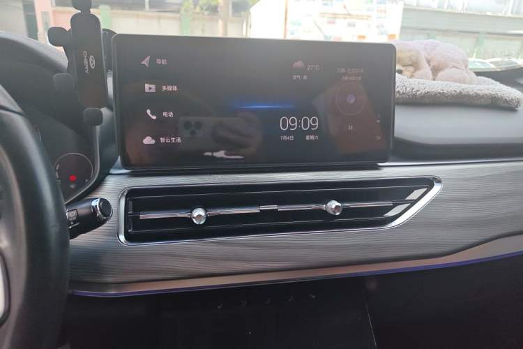 Used Chery Tiggo 8 2021 Kunpeng Edition 290TGDI Automatic Zhubfeng Version Audio And AC Panel