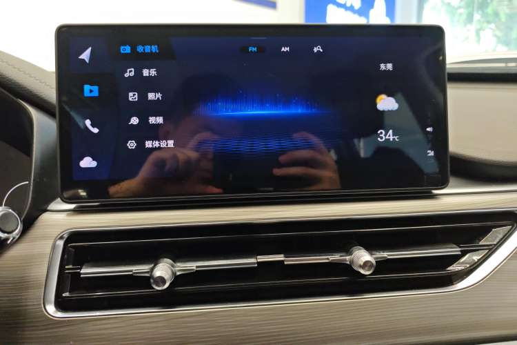 Used Chery Tiggo 8 2021 Kunpeng Edition 390TGDI Automatic Zhubfeng+ Version Audio And AC Panel