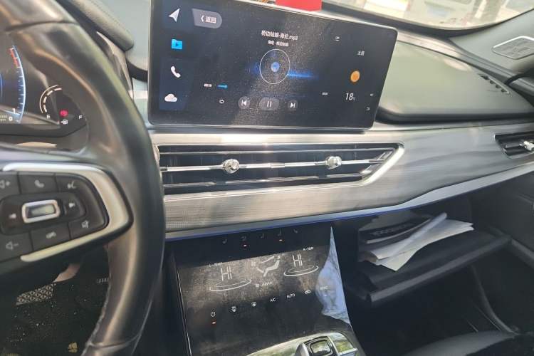 Used Chery Tiggo 8 2021 Kunpeng Edition 290TGDI Automatic Zhanchi Version Audio And AC Panel