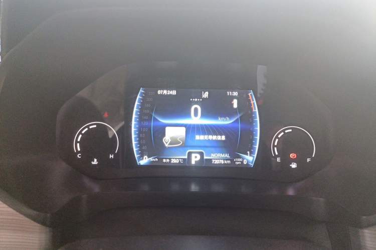 Used Chery Tiggo 8 2021 Kunpeng Edition 390TGDI Automatic Fuyao Version Instrument Cluster