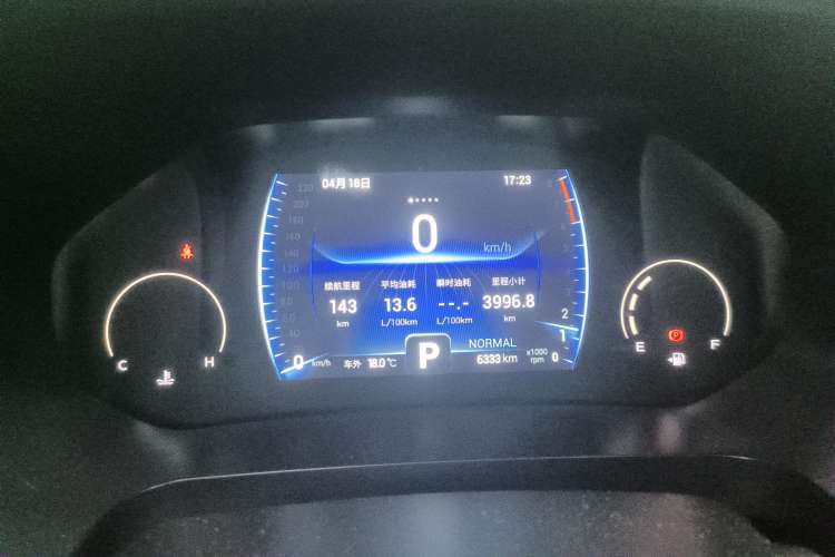 Used Chery Tiggo 8 2021 Kunpeng Edition 390TGDI Automatic Fuyao Version Instrument Cluster