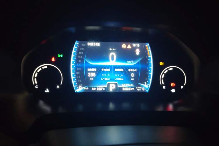 Used Chery Tiggo 8 2021 Kunpeng Edition 390TGDI Automatic Zhubfeng+ Version Instrument Cluster