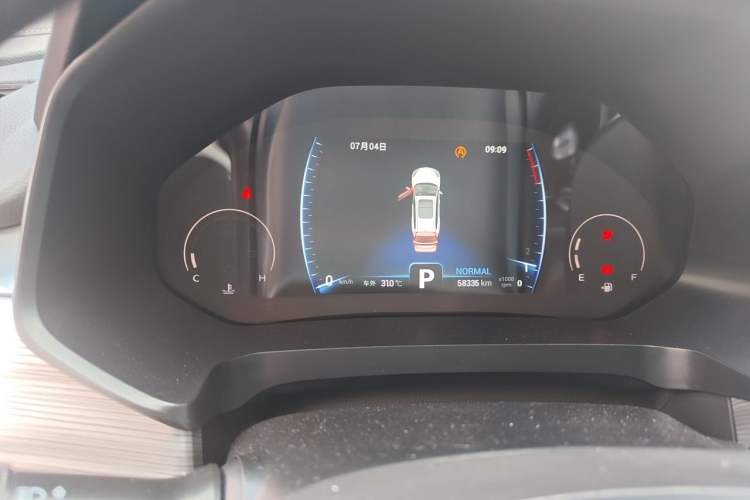 Used Chery Tiggo 8 2021 Kunpeng Edition 290TGDI Automatic Zhubfeng Version Instrument Cluster