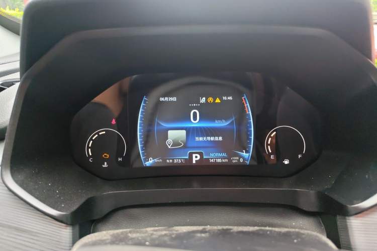 Used Chery Tiggo 8 2021 Kunpeng Edition 390TGDI Automatic Fuyao Version Instrument Cluster