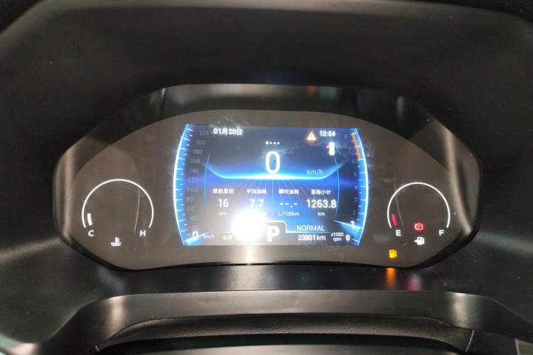 Used Chery Tiggo 8 2021 Kunpeng Edition 290TGDI Automatic Zhubfeng Version Instrument Cluster