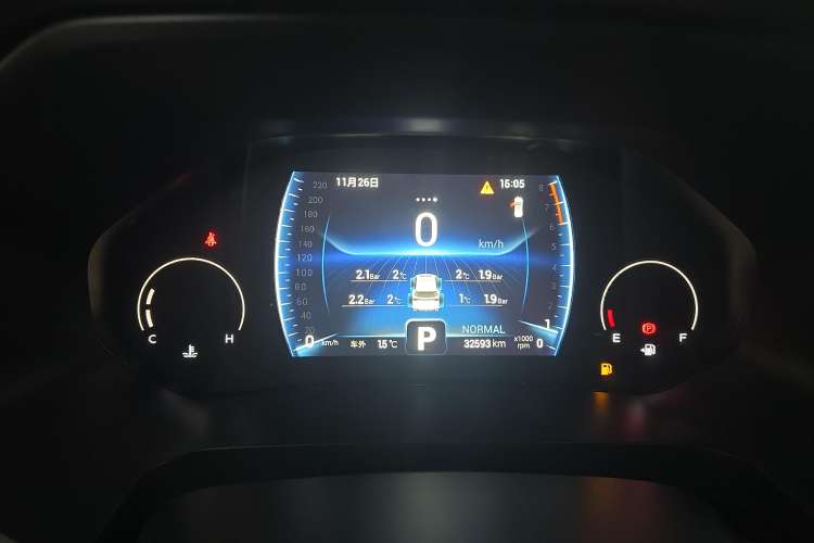 Used Chery Tiggo 8 2021 Kunpeng Edition 390TGDI Automatic Zhubfeng Version Instrument Cluster