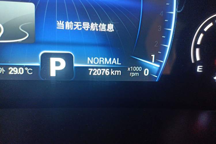 Used Chery Tiggo 8 2021 Kunpeng Edition 390TGDI Automatic Fuyao Version Odometer Close Up