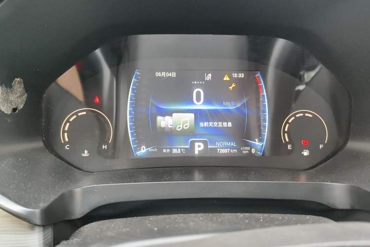 Used Chery Tiggo 8 2021 Kunpeng Edition 390TGDI Automatic Fuyao Version Odometer Close Up