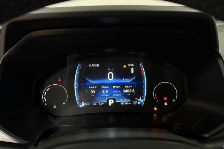 Used Chery Tiggo 8 2021 Kunpeng Edition 290TGDI Automatic Zhubfeng+ Version Odometer Close Up