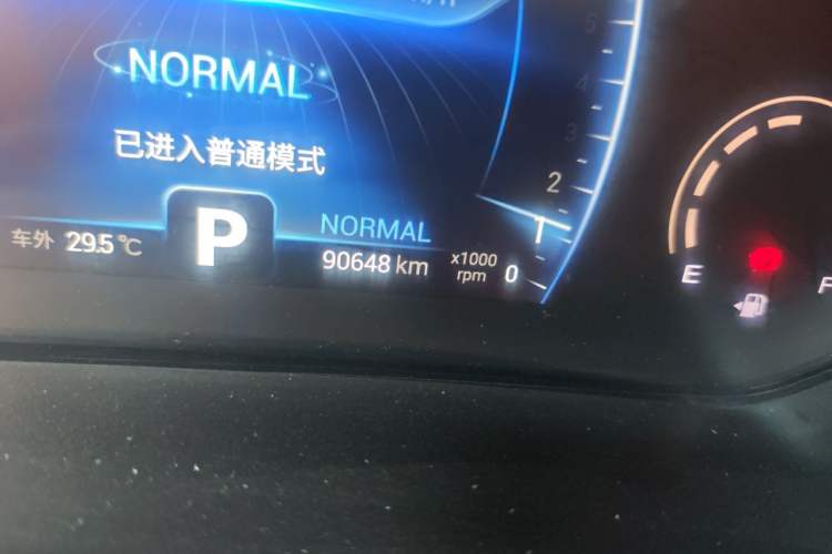 Used Chery Tiggo 8 2021 Kunpeng Edition 290TGDI Automatic Fuyao Version Odometer Close Up