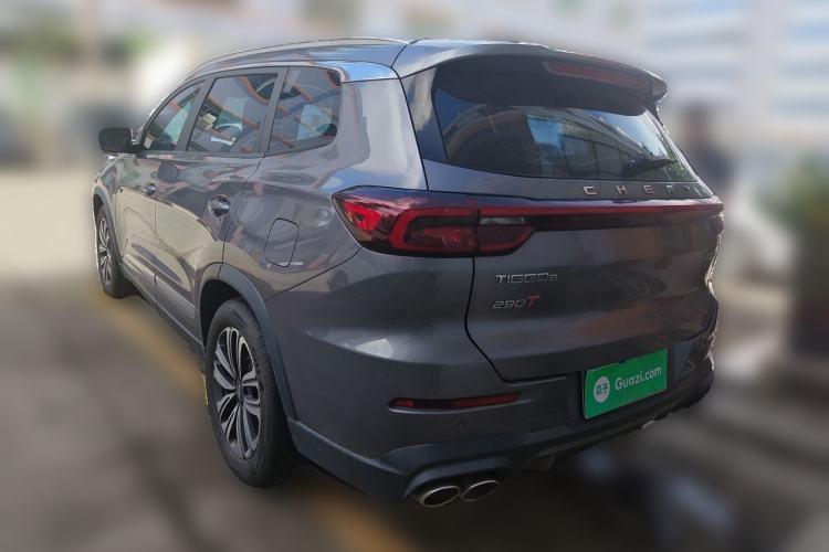 Used Chery Tiggo 8 2021 Kunpeng Edition 290TGDI Automatic Zhubfeng Version Rear Left 45 Deg