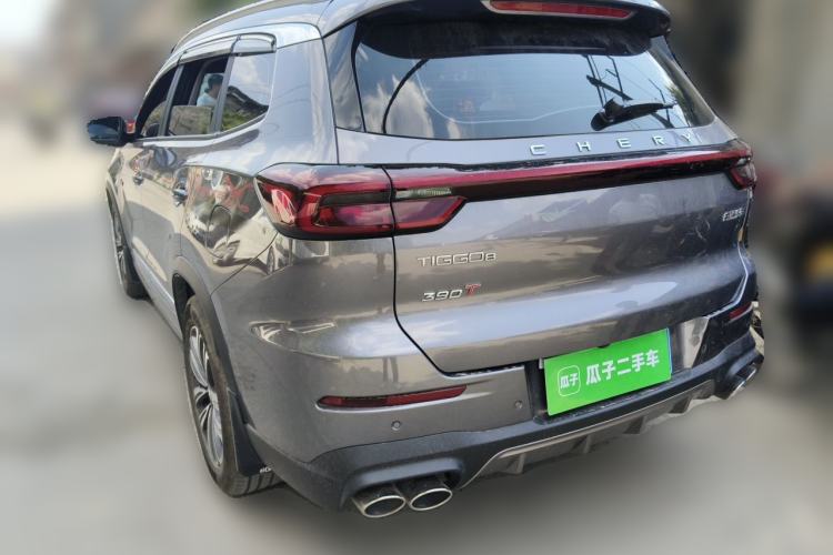 Used Chery Tiggo 8 2021 Kunpeng Edition 390TGDI Automatic Zhubfeng Version Rear Left 45 Deg