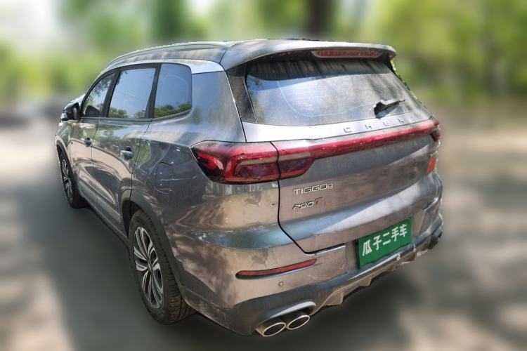 Used Chery Tiggo 8 2021 Kunpeng Edition 290TGDI Automatic Zhanchi Version Rear Left 45 Deg