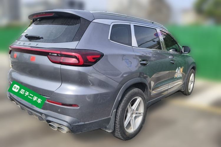 Used Chery Tiggo 8 2021 Kunpeng Edition 390TGDI Automatic Fuyao Version Rear Right 45 Deg
