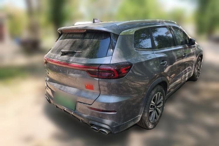 Used Chery Tiggo 8 2021 Kunpeng Edition 290TGDI Automatic Zhanchi Version Rear Right 45 Deg