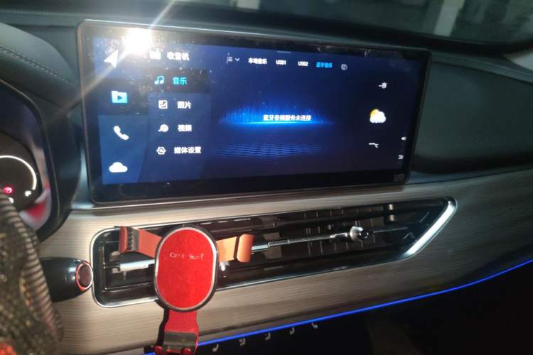 Used Chery Tiggo 8 2021 Kunpeng Edition 390TGDI Automatic Zhubfeng Version Audio And AC Panel