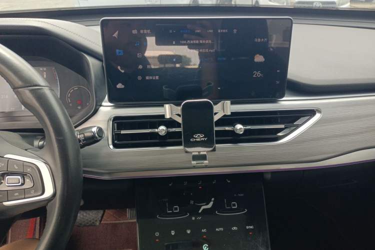 Used Chery Tiggo 8 2021 Kunpeng Edition 290TGDI Automatic Zhubfeng+ Version Audio And AC Panel